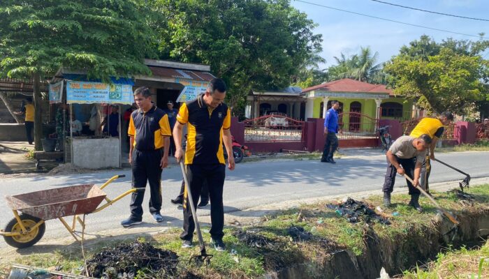 Polsek Indrapura Giat Gotroy Dan Baksos