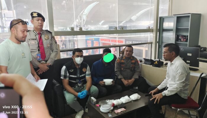 Bawa 2 Kg Sabu Warga Aceh Timur Diamankan Di KNIA