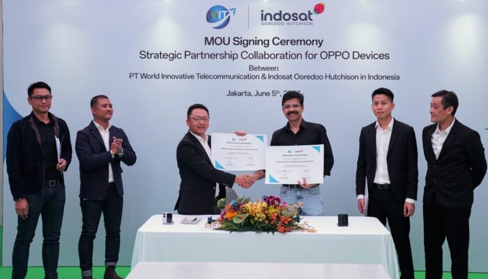 Indosat Dan OPPO Jalin Kemitraan Strategis Percepat Pertumbuhan Bisnis Seluler Di Indonesia