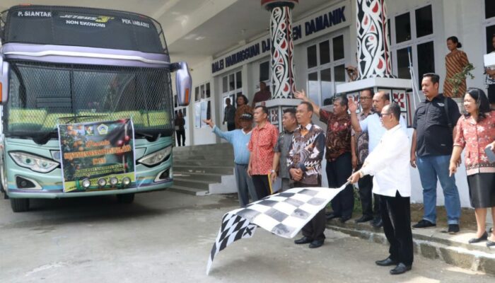 80 Kontingen Simalungun Diberangkatkan Menuju Penas XVI Di Sumbar