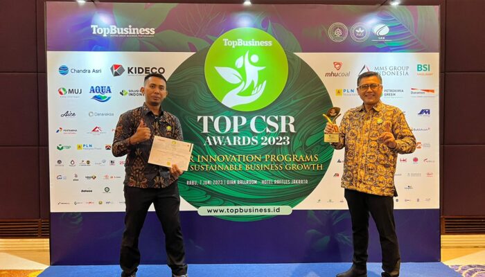 PEP Pangkalansusu Raih Penghargaan TOP CSR Awards 2023