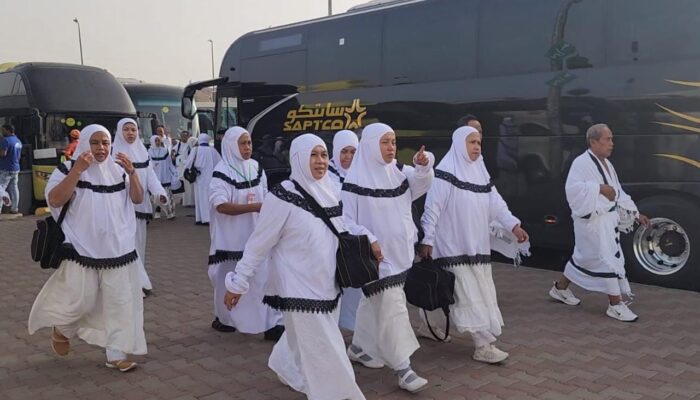 65.554 Jemaah Gelombang I Tiba Makkah