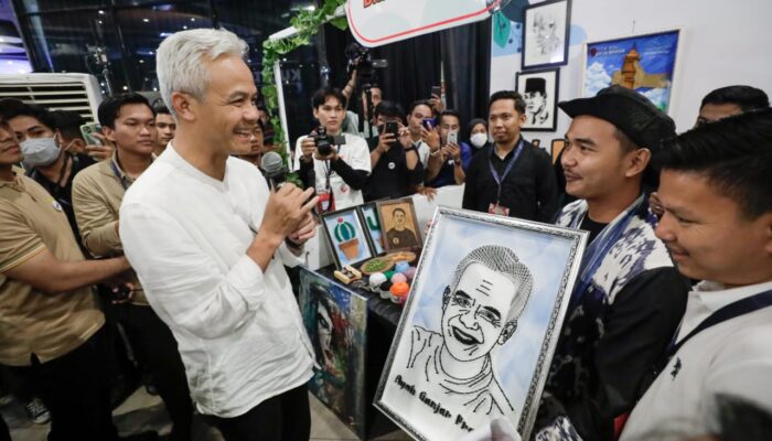 Ganjar Dorong Karya Gen Z, Milenial dan Influencer di Sumut Didaftarkan Hak Kekayaan Intelektualnya