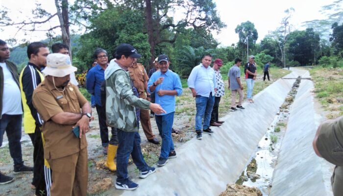 DPRA Dapil 10 Yakin Proyek Irigasi Sigulai Senilai Rp 174,3 M Rampung