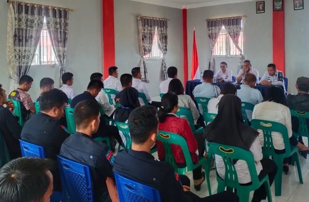 Rutan Kelas IIB Humbahas Komit Terapkan Tiga Kunci Pemasyarakatan Maju