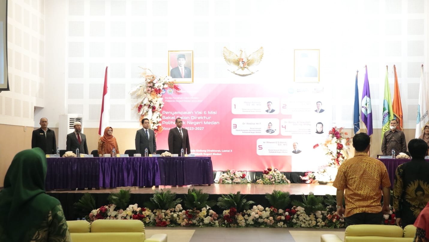 Senat Tetapkan Tiga Calon Direktur Polmed Periode 2023 -2027