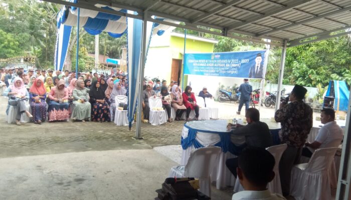 Ketua Komisi A DPRDSU Tampung Aspirasi Warga Besitang