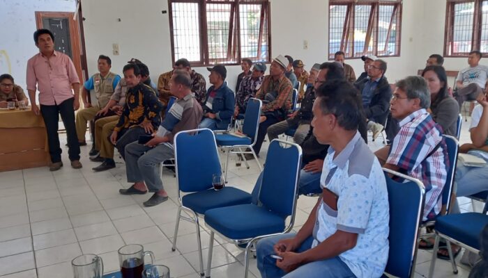 Masyarakat Sionom Hudon Tolak Pelepasan Tanah Adat