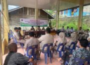 PLN UIP Sumbagut menggelar sosialisasi hasil pengukuran dan inventarisasi lahan PLTA Kumbih-3, di Kantor Desa Lae Ikan, Kecamatan Jontor Kota Subulussalam, Aceh, diikuti para pemilik lahan yang terkena pengadaan tanah PLTA Kumbih-3.
