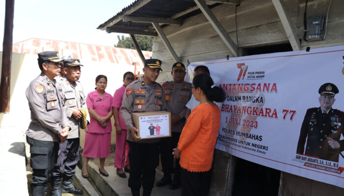 Polres Humbahas Giat Anjangsana