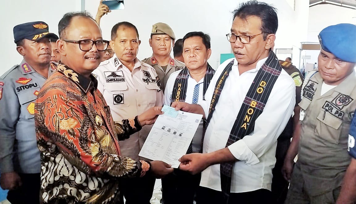 Wakil Bupati Simalungun Launching Unit Pelayanan Berkala Kendaraan Bermotor
