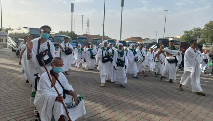 Pendorongan 263 Kloter Calhaj Gelombang Pertama Tuntas 16 Hari