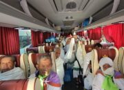 16 Kloter Calhaj Gelombang II Dialihkan Ke Bandara AMAA Madinah