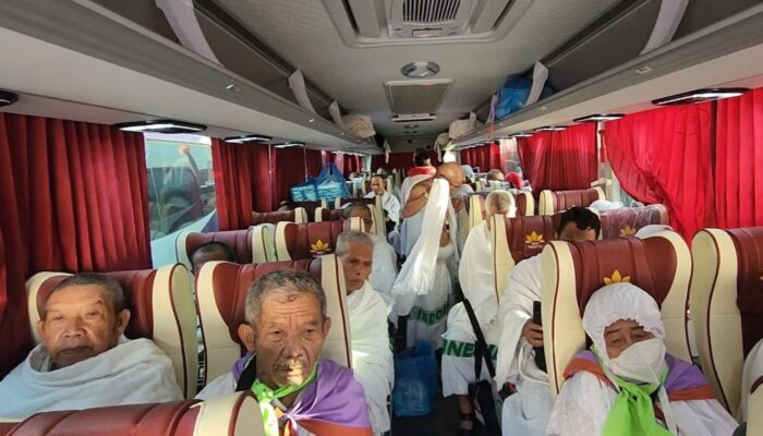 16 Kloter Calhaj Gelombang II Dialihkan Ke Bandara AMAA Madinah