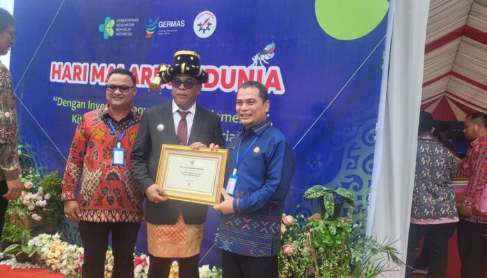 Sumut Terima 2 Sertifikat Eliminasi Malaria