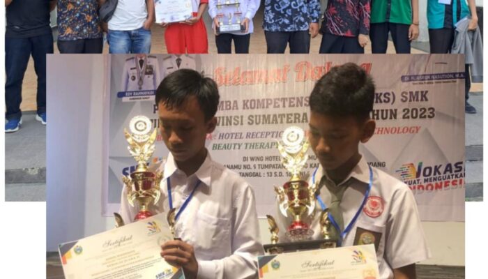SMKN 1 Air Putih Batu Bara Boyong 2 Gelar Juara LKS Se-Sumut