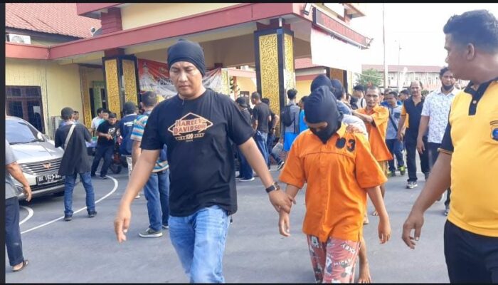 Polsek Belawan Ringkus Komplotan Begal Sadis, 1 Wanita