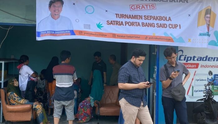 Gadget Sehat Prof Ridha Dharmajaya Dan Bang Said Gelar Pemeriksaan Kesehatan Gratis