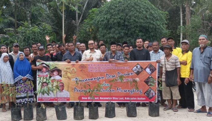 HUT 50 Tahun : HKTI Sumut Canangkan Desa Durian Di Kampung Ust. Abdul Somad