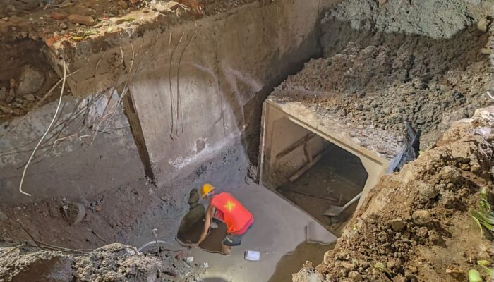 Atasi Genangan Air Di Kawasan Kesawan Dan Lapangan Merdeka, Dinas SDABMBK Tingkatkan Saluran Subdrainase Di Jalan A Yani VII