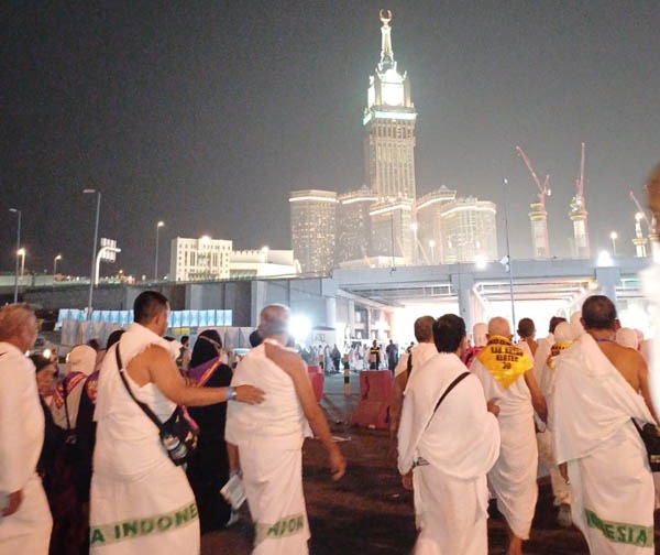 Foto-foto KBIH Pemprovsu Kloter 14 Embarkasi Medan Di Makkah
