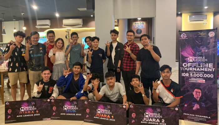 Tim Sumut 1 Juara Turnamen Perkasa Sinambela Cup Dan AMS XII League MLBB