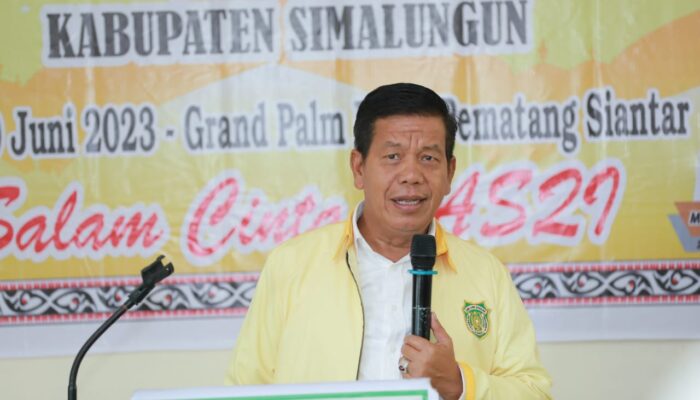 Hadiri Raker Perdana DPD LASQI, Ini Pesan Bupati Simalungun