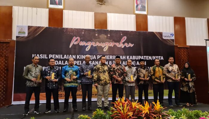 Pemkab Simeulue Peroleh Penghargaan Nominasi Bekinerja Terbaik Turunkan Stunting