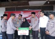 Rasa Syukur HUT Bhayangkara Ke-77, Kapolres Lhokseumawe Sambangi Keluarga Purnawirawan