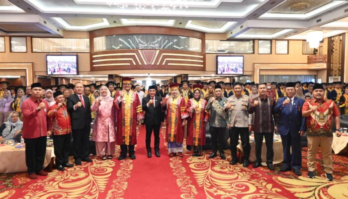 Wisuda 564 Lulusan, UNPAB Dukung Pembangunan Desa