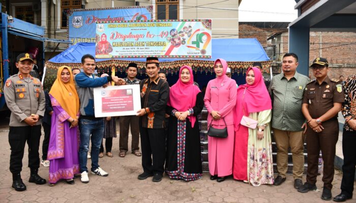 Pj Bupati Buka Pameran Dan Lomba Peringatan Hari Jadi Ke-49 Agara