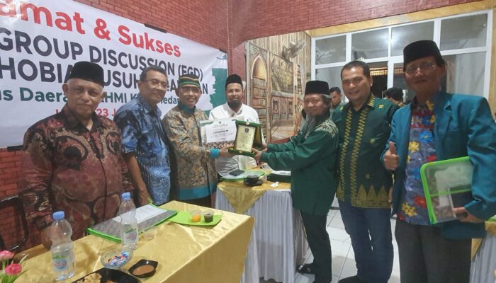 MD KAHMI Kota Medan Selenggarakan Forum Focus Group Discussion “Islamophobia Musuh Peradaban”