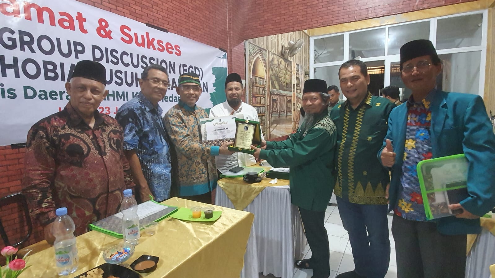 MD KAHMI Kota Medan Selenggarakan Forum Focus Group Discussion "Islamophobia Musuh Peradaban"