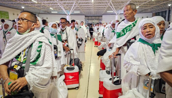 Embarkasi Batam-34 Tutup Kedatangan Calhaj Dari Indonesia Ke Tanah Suci