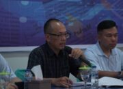 Deputi Kepala Kantor Perwakilan Bank Indonesia Sumatera Utara, Ibrahim dalam acara Bincang Bareng Media (BBM) Sumatera Utara yang dirangkai dengan kegiatan Pelatihan Wartawan yang digelar di Kota Sabang, Aceh, Sabtu (24/6).