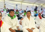 Kloter 17 Embarkasi Medan Bersyukur Tiba Di Arafah Tanpa Hambatan