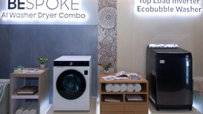 Samsung Hadirkan Mesin Cuci Terbaru, Lebih Pintar dengan Teknologi AI dan Lebih Hemat dengan Ecobubble