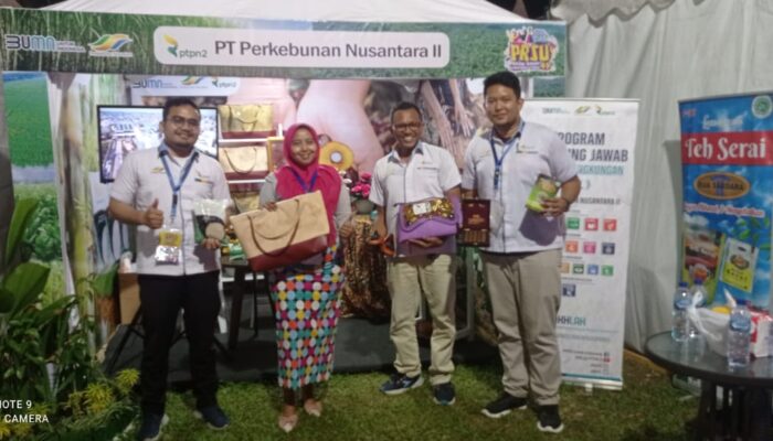 PTPN II Pamerkan Hasil Kerajinan Napi Wanita