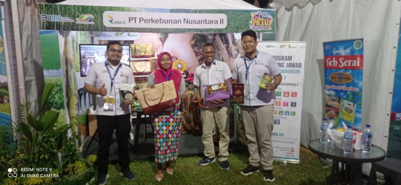PTPN II Pamerkan Hasil Kerajinan Napi Wanita