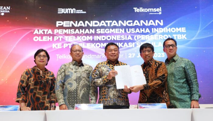 Percepat Pemerataan Konektivitas Digital Indonesia, Telkom Resmi Integrasikan IndiHome ke Telkomsel