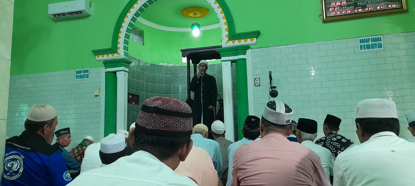 Ratusan Jamaah Shalat Idul Adha 1444 H Di Masjid Ar Rahman Perumnas Mandala