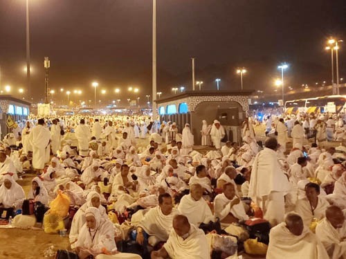 Foto-Foto Jemaah Sumut Dari Arafah Menuju Mina