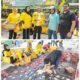 Partai Golkar Medan Polonia Sembelih Sapi Kurban Berbobot 400 Kg
