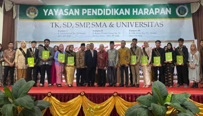 OSIS SMA Harapan Medan Gelar Perpisahan Dengan Siswa Kelas XII