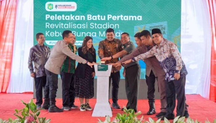 Apresiasi Bobby Nasution Revitalisasi Stadion Kebun Bunga & Teladan, Awal Kesuksesan Sepakbola Medan