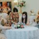 KETUA Dekranasda Kota Medan Ny Kahiyang Ayu M Bobby Afif Nasution menghadiri Pembubaran Panitia Pelaksana Syukuran HUT ke-43 Dekranas di Auditorium Sekretariat Wakil Presiden, Jakarta, Selasa (6/6). Waspada/Ist