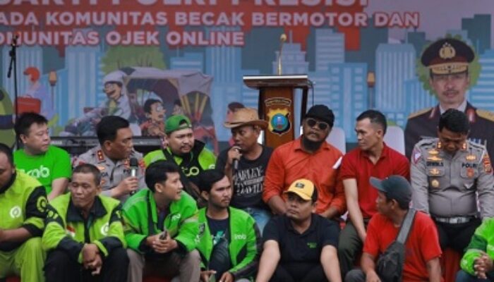 Dengarkan Curhat Ojol Dan Pabetor, Kapolda Lakukan Langkah Bijak
