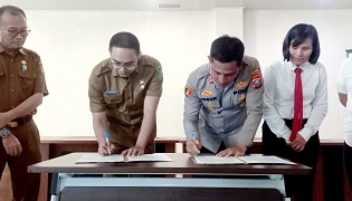 RSUD H Bachtiar Djafar MoU Dengan Polres Belawan
