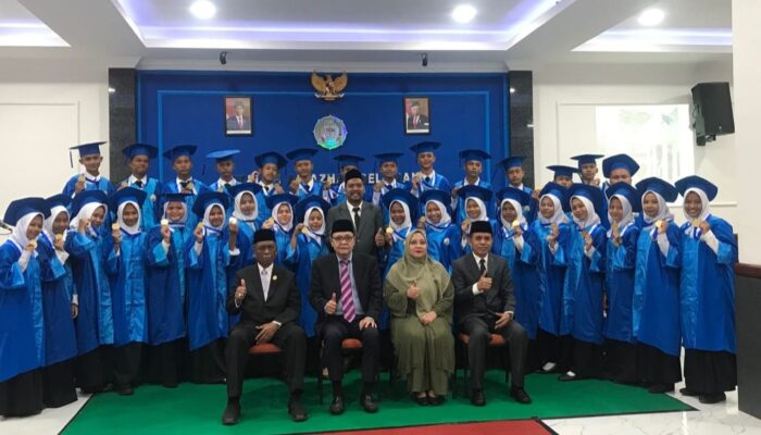 SMP Ar-Rahman Percut Wisuda 147 Siswa Kelas IX