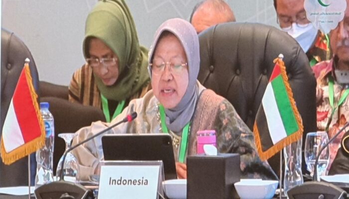 Mensos Risma Paparkan Strategi Penanganan Kemiskinan di Konferensi Menteri OKI